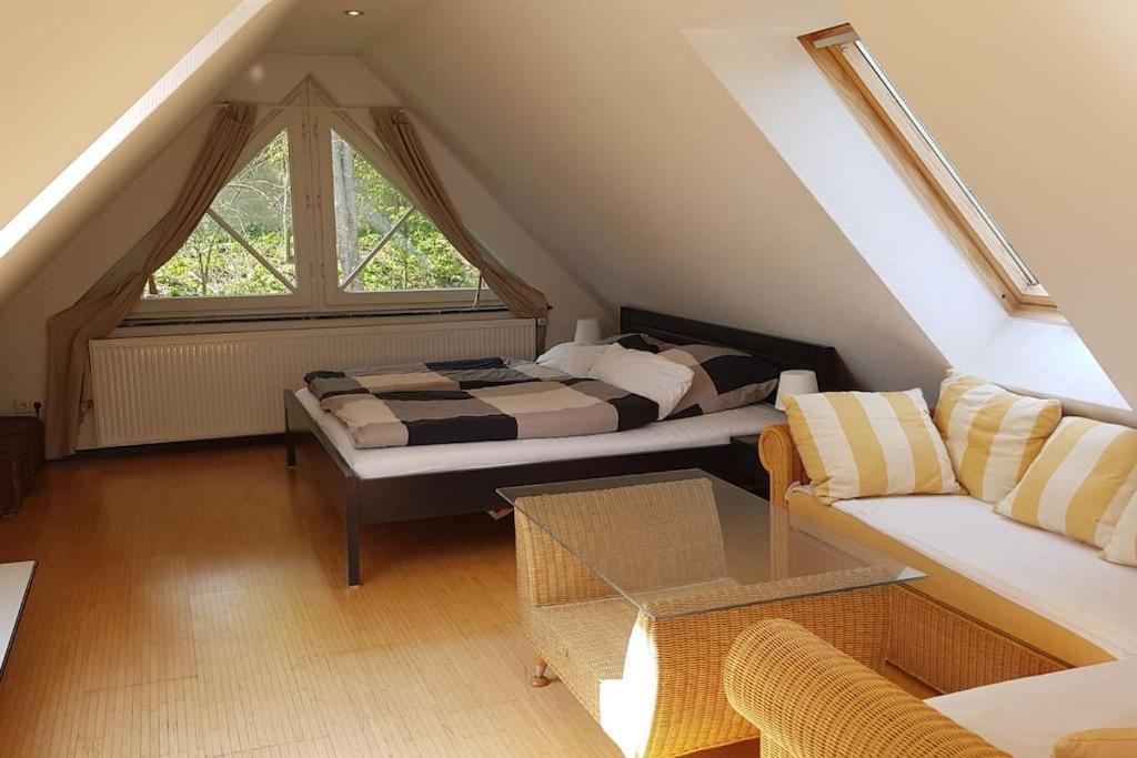 Dachwohnung Mit Wasserblick Und Eigenem Bootssteg Berlín Exterior foto